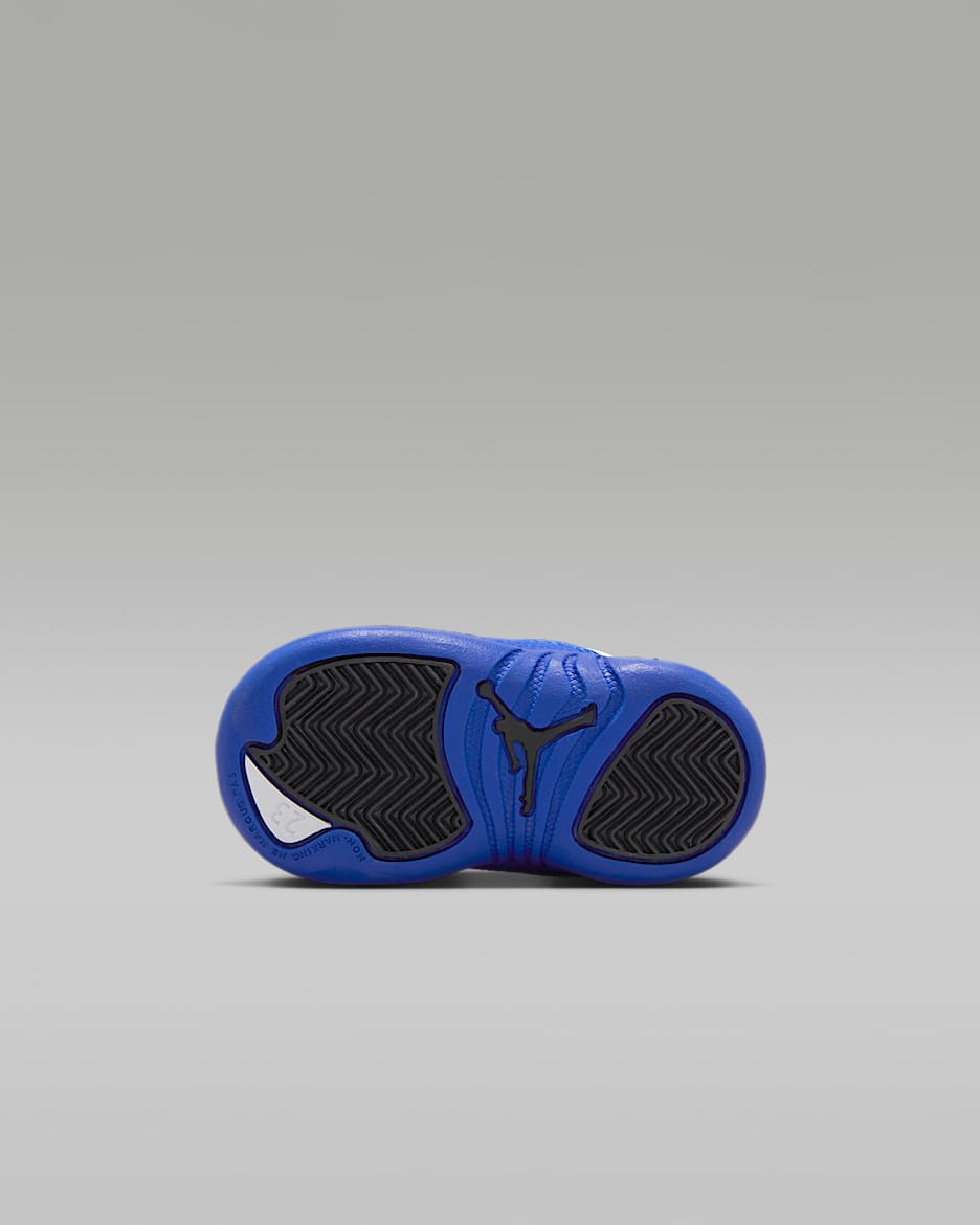 Jordan 12 Retro White Game Royal Baby Toddler Shoe. Nike